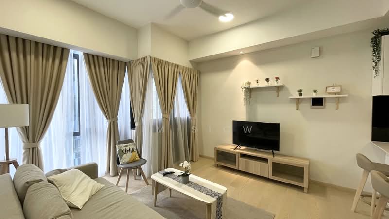 Service Residence for Rent at Star Residences One - Tim Siow - Living Room - PropertyGuru.com.my