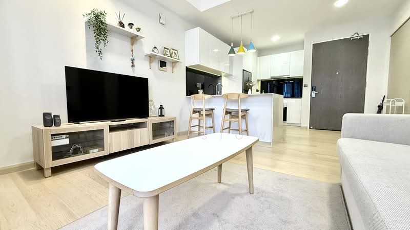 Service Residence for Rent at Star Residences One - Tim Siow - Living Room - PropertyGuru.com.my