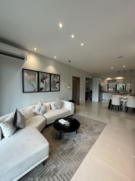 Condominium for Sale at Forest City - Bella Tan - Living Room - PropertyGuru.com.my