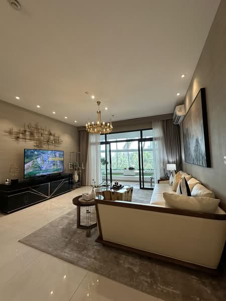 Condominium for Sale at Forest City - Bella Tan - Living Room - PropertyGuru.com.my
