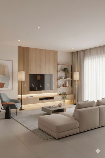 Kondominium untuk Dijual di The Rainz - Avex Kee - Living Room - PropertyGuru.com.my