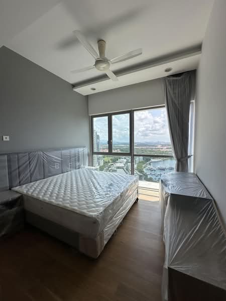 Servis Apartment untuk Dijual di Southern Marina Residences - Bella Tan - Bedroom - PropertyGuru.com.my