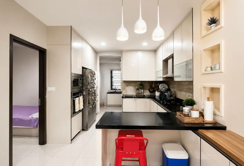 Rumah Teres untuk Dijual di Denai Alam (Shah Alam) - Amirul Nasyriq - Kitchen - PropertyGuru.com.my