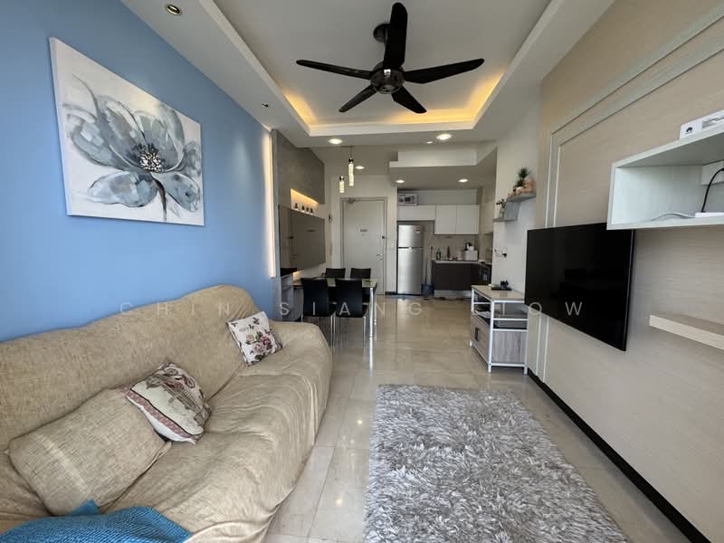 Condominium for Rent at Silverscape Residences - Chin Siang Liow - Living Room - PropertyGuru.com.my