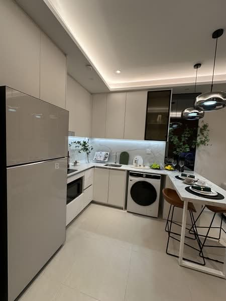 Servis Apartment untuk Dijual di Skypark Kepler @ Lido Waterfront Boulevard - Bella Tan - Kitchen - PropertyGuru.com.my