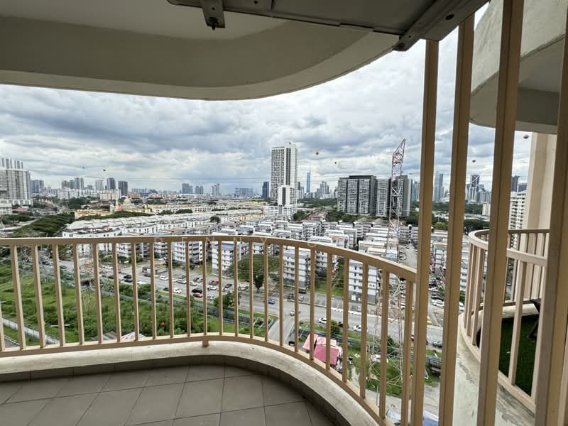 Kondominium untuk Disewa di Sri Ampang Hilir - Denny Chen - Balcony - PropertyGuru.com.my