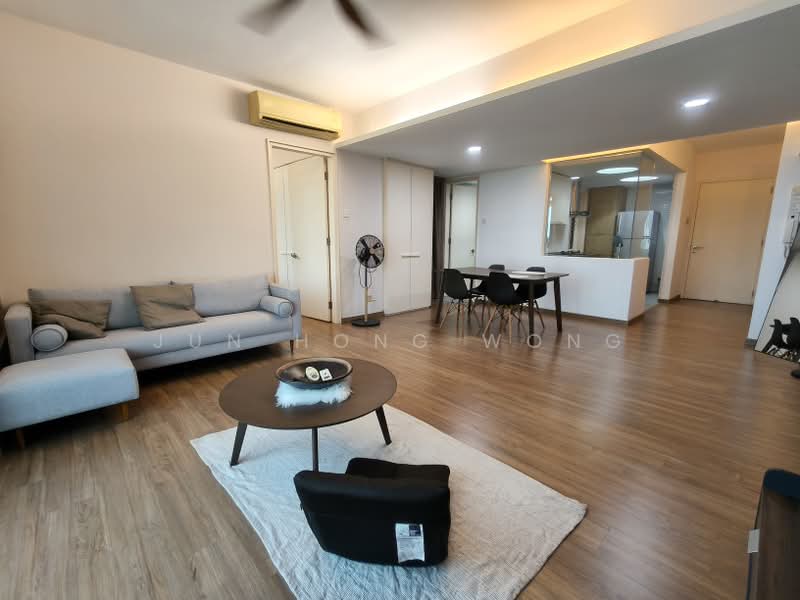 Kediaman Servis untuk Disewa di i-Zen @ Kiara 1 - Jun Hong Wong - Living Room - PropertyGuru.com.my