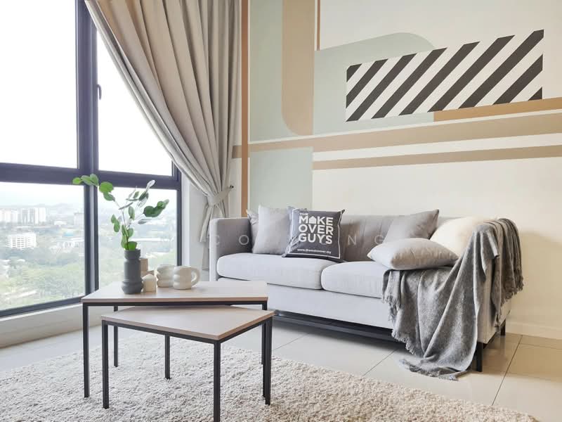 Servis Apartment untuk Disewa di The Clio 2 Residences - Mico Wong - Living Room - PropertyGuru.com.my