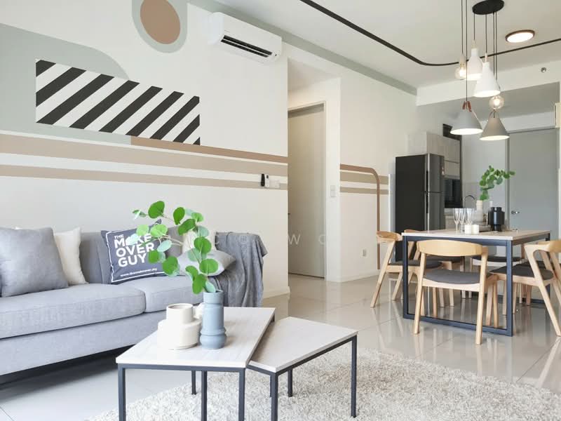 Servis Apartment untuk Disewa di The Clio 2 Residences - Mico Wong - Living Room - PropertyGuru.com.my