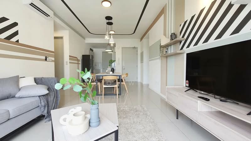 Servis Apartment untuk Disewa di The Clio 2 Residences - Mico Wong - Living Room - PropertyGuru.com.my