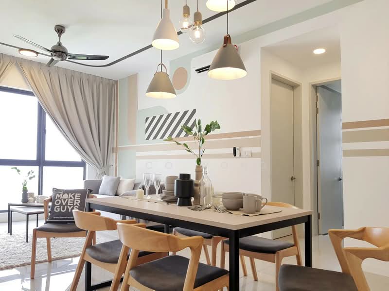 Servis Apartment untuk Disewa di The Clio 2 Residences - Mico Wong - Living Room - PropertyGuru.com.my