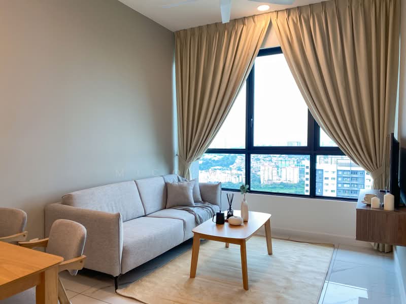 Service Residence for Rent at Cubic Botanical - Mico Wong - Living Room - PropertyGuru.com.my