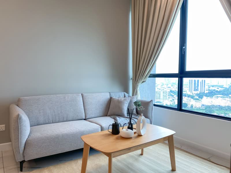 Service Residence for Rent at Cubic Botanical - Mico Wong - Living Room - PropertyGuru.com.my