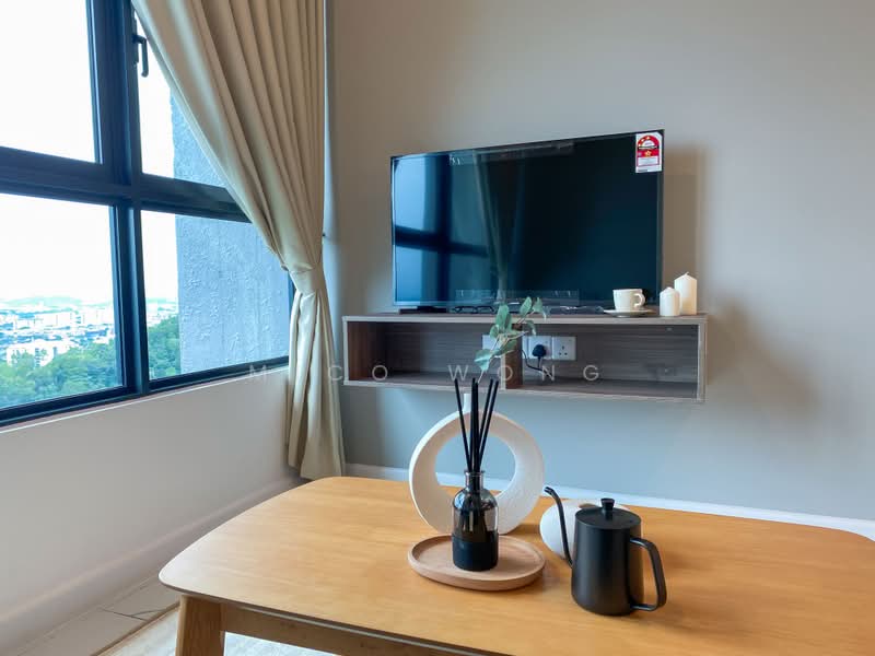 Service Residence for Rent at Cubic Botanical - Mico Wong - Living Room - PropertyGuru.com.my
