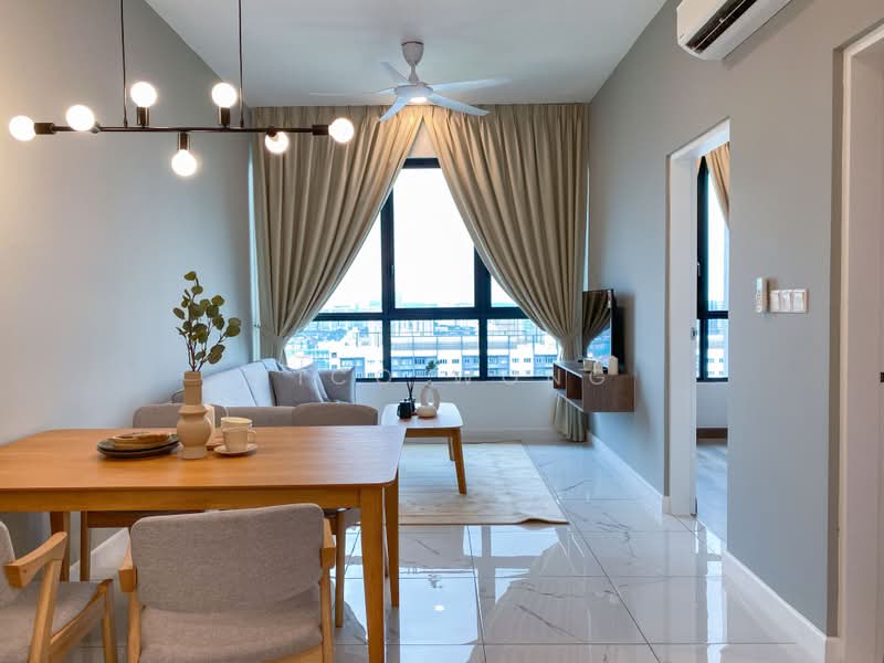 Service Residence for Rent at Cubic Botanical - Mico Wong - Living Room - PropertyGuru.com.my