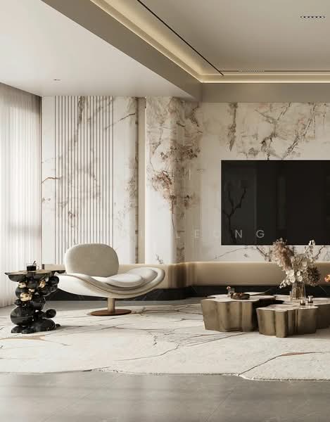 Service Residence for Sale at Khaya Residences - Chloe Leong - Living Room - PropertyGuru.com.my
