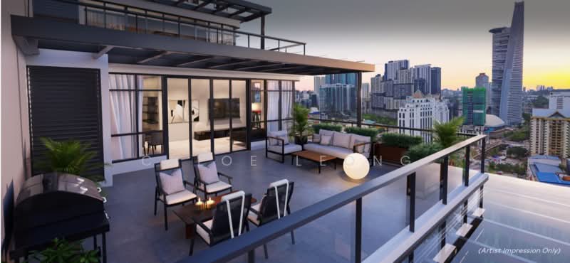 Service Residence for Sale at Khaya Residences - Chloe Leong - Balcony - PropertyGuru.com.my