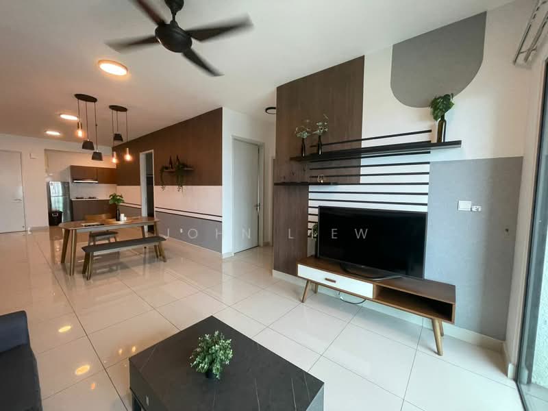 Kondominium untuk Disewa di Riverville Residences - John Liew - Living Room - PropertyGuru.com.my