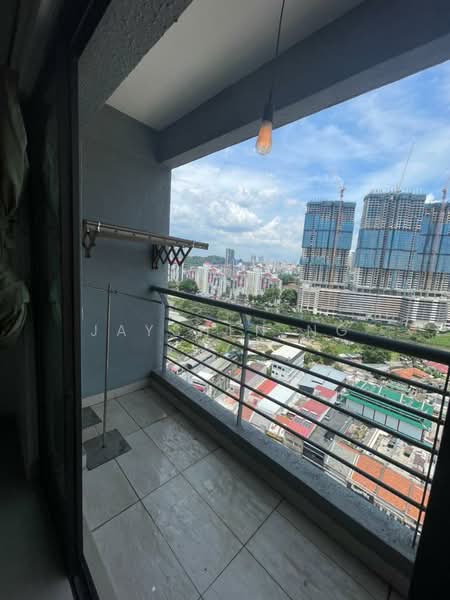 Servis Apartment untuk Disewa di Saville Residence - Jayshen Ng - Balcony - PropertyGuru.com.my