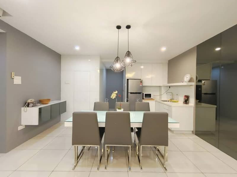 Condominium for Rent at The Latitude Condominium - Patrick . - Dining Room - PropertyGuru.com.my
