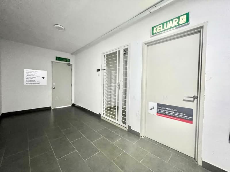 Service Residence for Sale at Residensi Sutera 7 - Azli Ibrahim - Corridor - PropertyGuru.com.my
