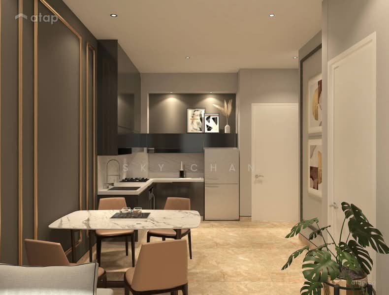 Service Residence for Sale at Lucentia Residences - Sky Chan - Kitchen - PropertyGuru.com.my