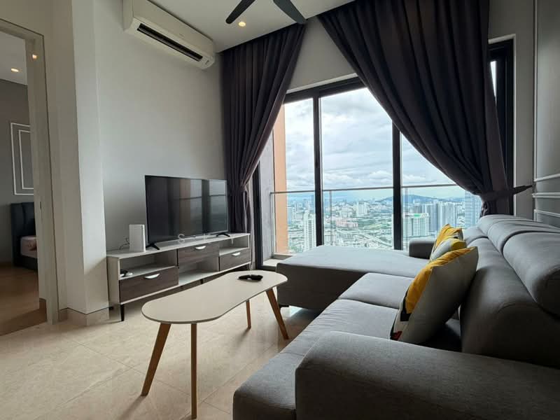 Service Residence for Sale at Lucentia Residences - Sky Chan - Living Room - PropertyGuru.com.my