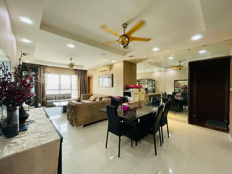 Service Residence for Rent at Titiwangsa Sentral - Amirun Kinanah - Living Room - PropertyGuru.com.my