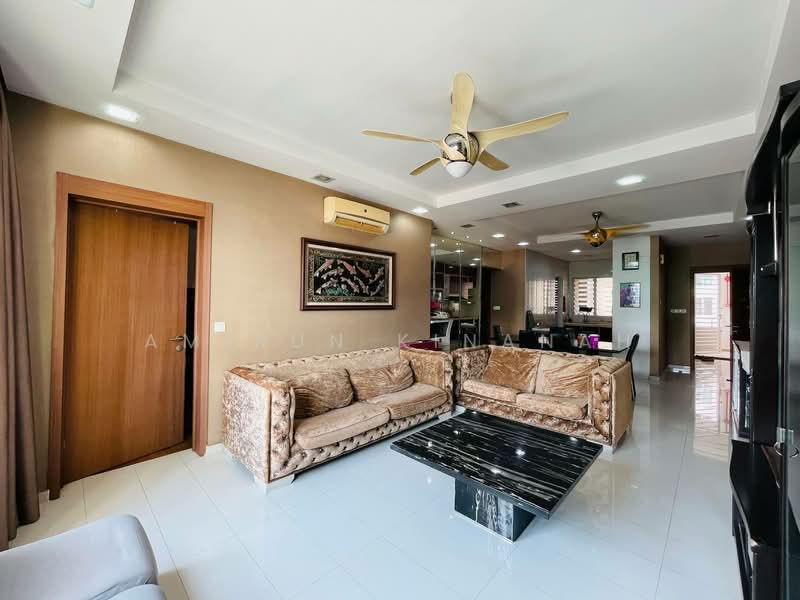 Service Residence for Rent at Titiwangsa Sentral - Amirun Kinanah - Living Room - PropertyGuru.com.my