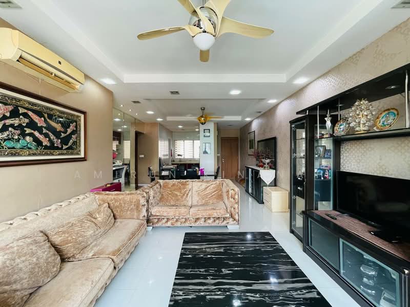 Service Residence for Rent at Titiwangsa Sentral - Amirun Kinanah - Living Room - PropertyGuru.com.my