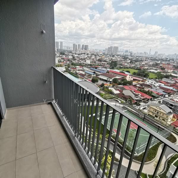 Service Residence for Rent at Residensi Ava @ Kiara Bay - Yu Kelwis - Balcony - PropertyGuru.com.my