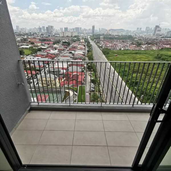 Service Residence for Rent at Residensi Ava @ Kiara Bay - Yu Kelwis - Balcony - PropertyGuru.com.my