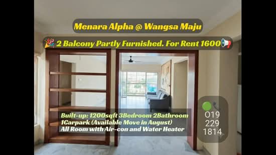 Kondominium untuk Disewa di Menara Alpha - Wincent Chuah - PropertyGuru.com.my