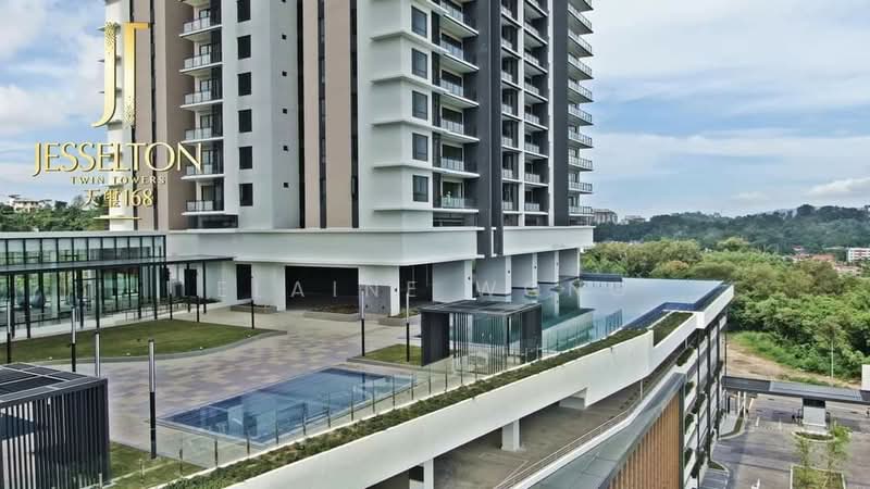 Kondominium untuk Disewa di Jesselton Twin Towers - Elaine Wong - Exterior - PropertyGuru.com.my