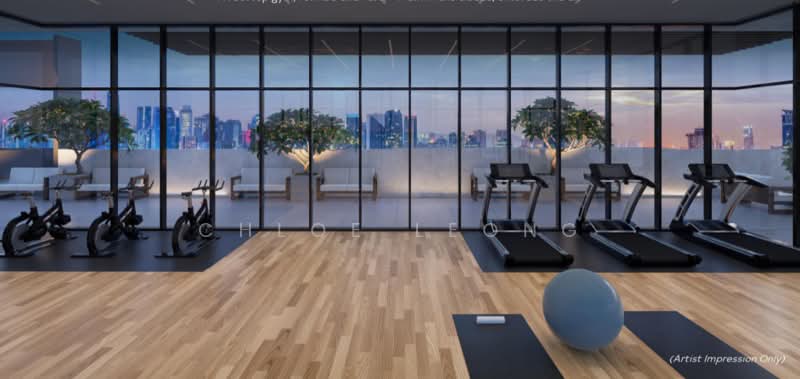 Service Residence for Sale at Khaya Residences - Chloe Leong - Gym - PropertyGuru.com.my