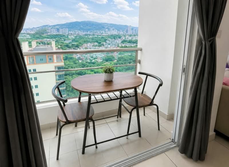 Kondominium untuk Dijual di Mansion One - Caryn Hum - Balcony - PropertyGuru.com.my