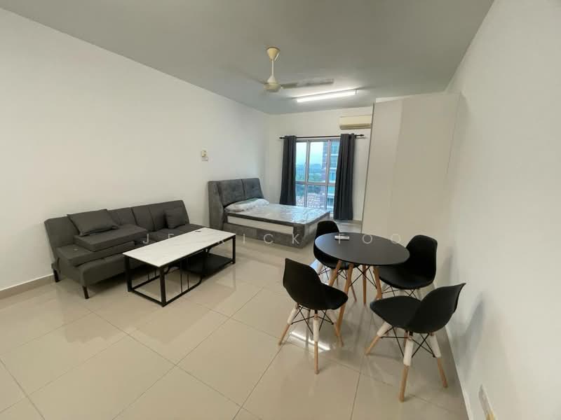 Service Residence for Sale at Galleria Equine Park - Jerrick Foo - Living Room - PropertyGuru.com.my