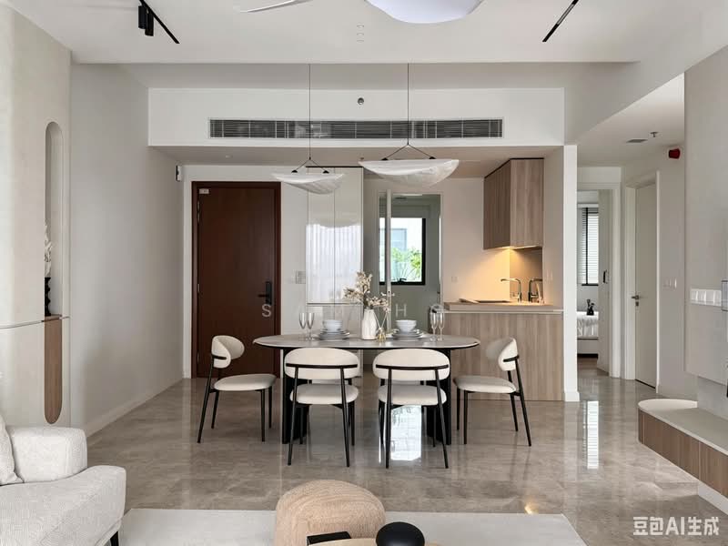 Servis Apartment untuk Disewa di TRX Residences - Sam Ho - Dining Room - PropertyGuru.com.my