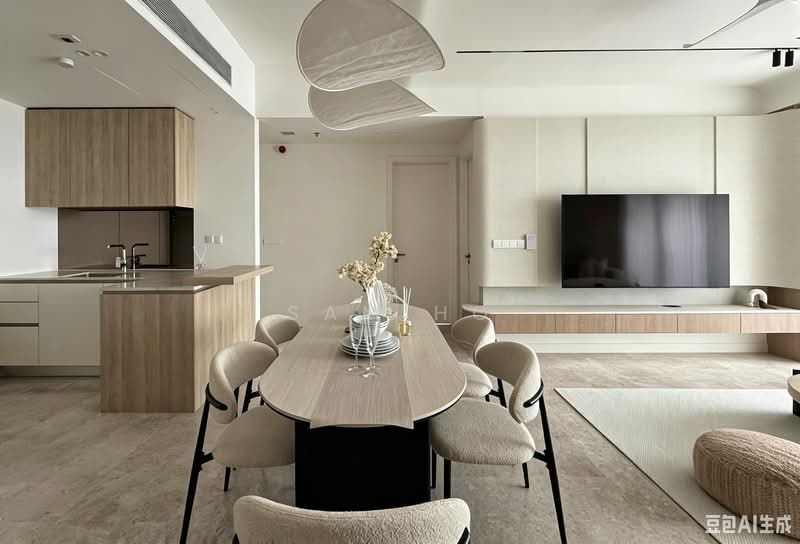Servis Apartment untuk Disewa di TRX Residences - Sam Ho - Kitchen - PropertyGuru.com.my