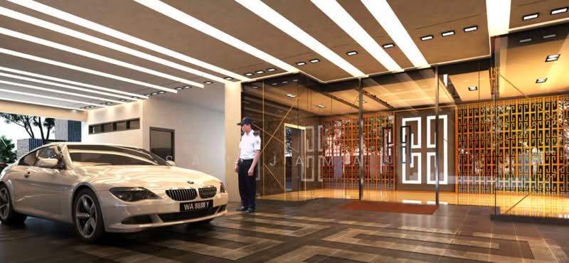 Condominium for Rent at The Haute Gurney - Sam Jamal - Entrance - PropertyGuru.com.my