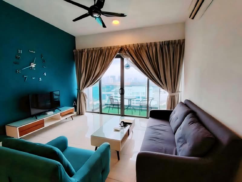 Servis Apartment untuk Dijual di Reflection Residences - Angel Lim - Living Room - PropertyGuru.com.my