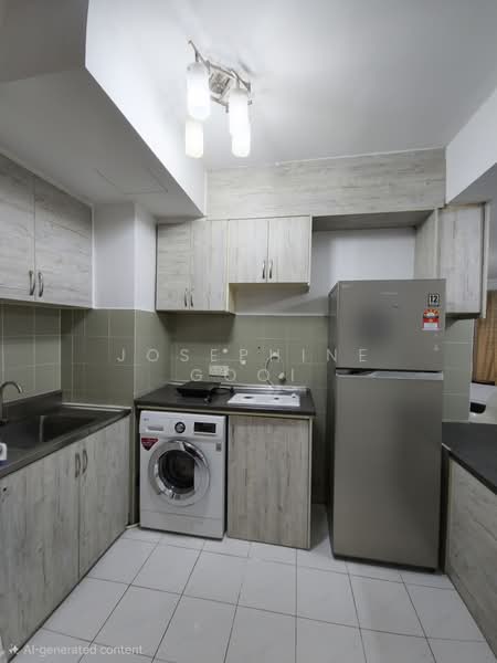 Kondominium untuk Disewa di Riana Green Condominium - Josephine Gooi - Kitchen - PropertyGuru.com.my