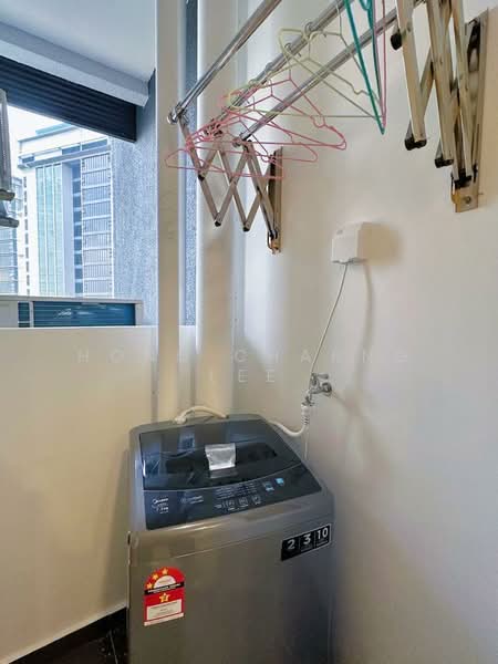 Service Residence for Rent at D'Pristine - Hong Charng Lee - Balcony - PropertyGuru.com.my