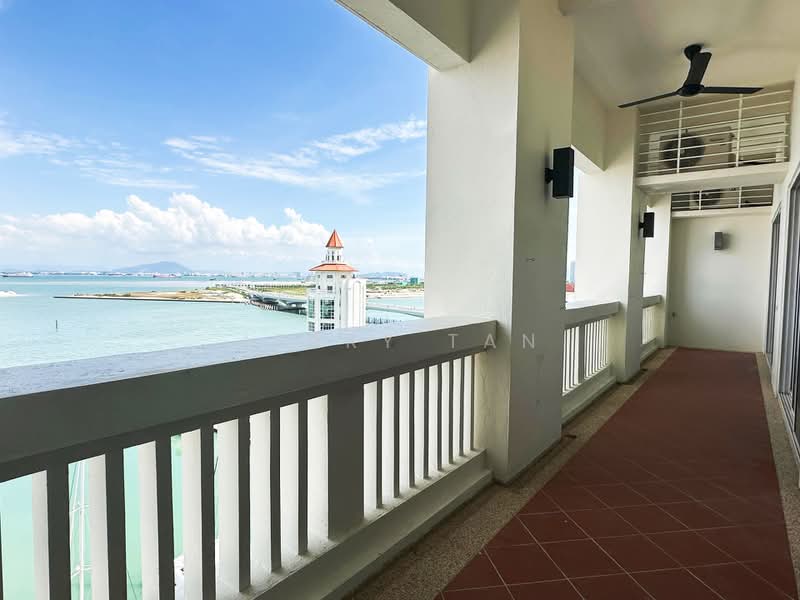 Service Residence for Rent at Straits Quay (The Suites at Waterside) - Jerry Tan - Balcony - PropertyGuru.com.my