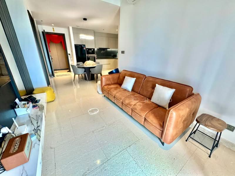 Servis Apartment untuk Disewa di Marriott Residence @ Gurney - Marcus Choo - Living Room - PropertyGuru.com.my