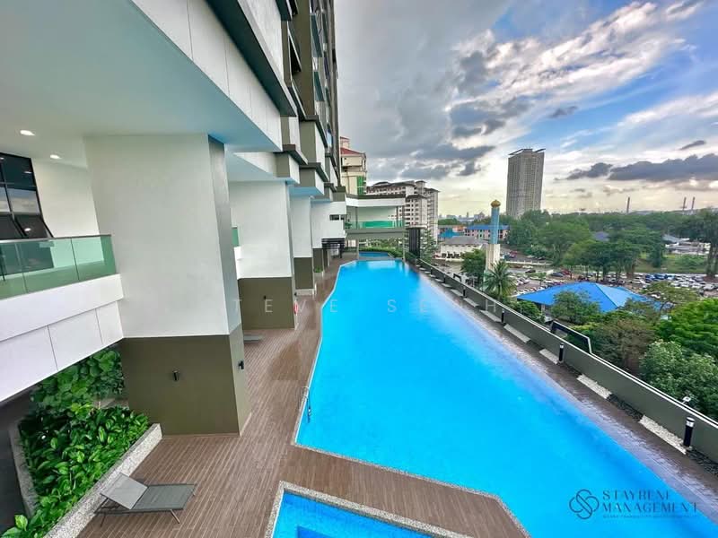 Service Residence for Rent at Twin Tower Residence - Steve Seah - Exterior - PropertyGuru.com.my