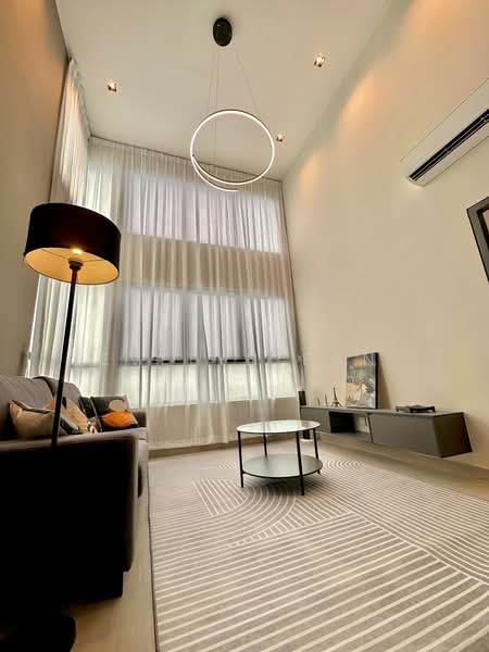 Servis Apartment untuk Disewa di Atwater : Service Residences - Evelyn Pan - Living Room - PropertyGuru.com.my