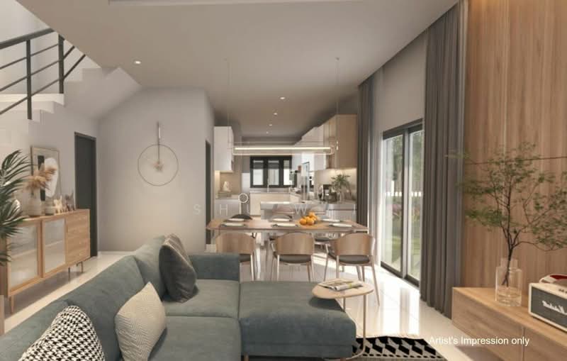 Rumah Teres 2 Tingkat untuk Dijual di Desa Salak Damai (Sepang) - Shu Wai - Living Room - PropertyGuru.com.my