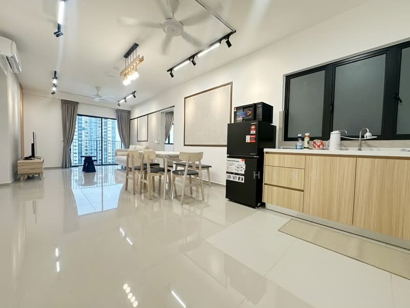 Service Residence for Rent at Hana @ Eco Ardence - Raymond Cheng - Living Room - PropertyGuru.com.my