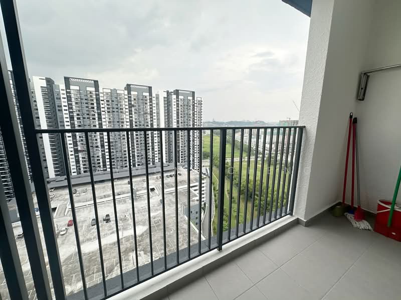 Service Residence for Rent at Hana @ Eco Ardence - Raymond Cheng - Balcony - PropertyGuru.com.my